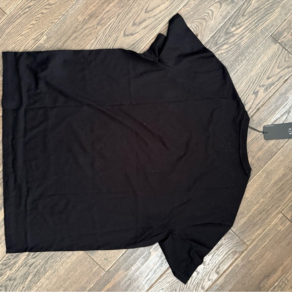 Armani Exchange Black Short Sleeve Tee - Picture 3 of 5